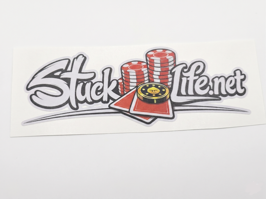 StuckLife URL Logo Vinyl Sticker